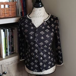 Lucky Brand 3/4 sleeve shirt
